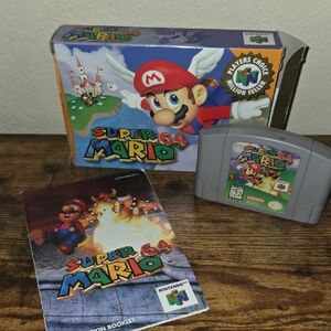 Nintendo Super Mario 64 - Gray and Multicolor Set